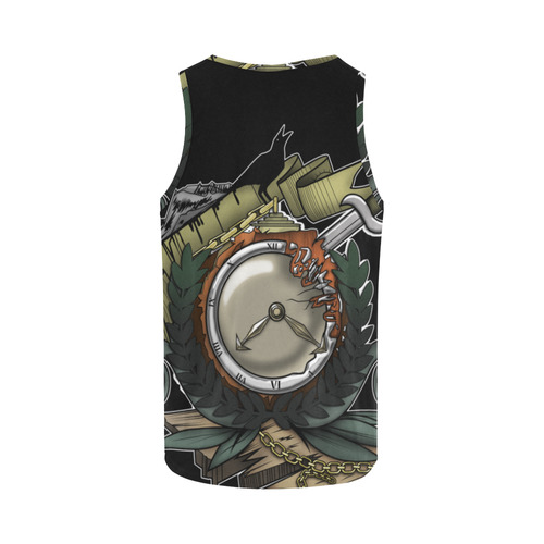 End Of Time All Over Print Tank Top for Women (Model T43)