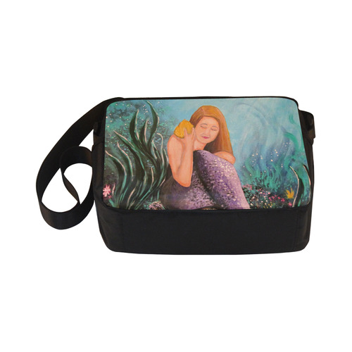 Mermaid Under The Sea Classic Cross-body Nylon Bags (Model 1632)