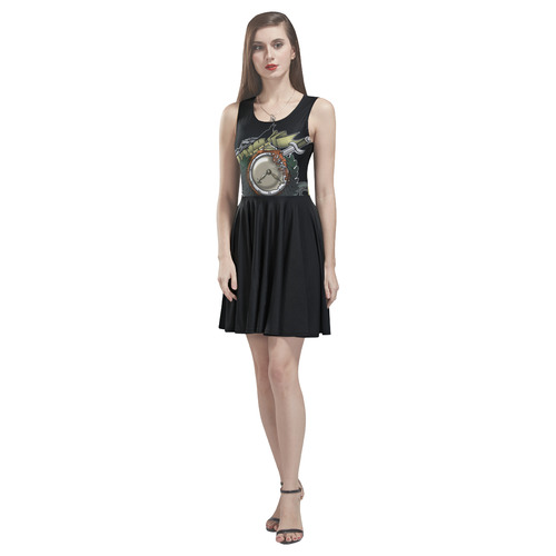 End Of Time Thea Sleeveless Skater Dress(Model D19)