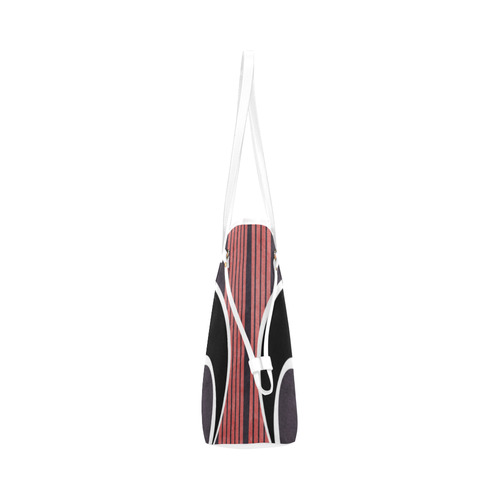 Cute lil' Vampire - Pink Clover Canvas Tote Bag (Model 1661)