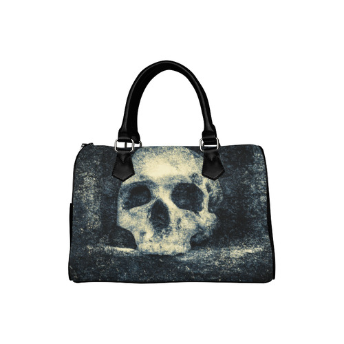 Man Skull In A Savage Temple Halloween Horror Boston Handbag (Model 1621)