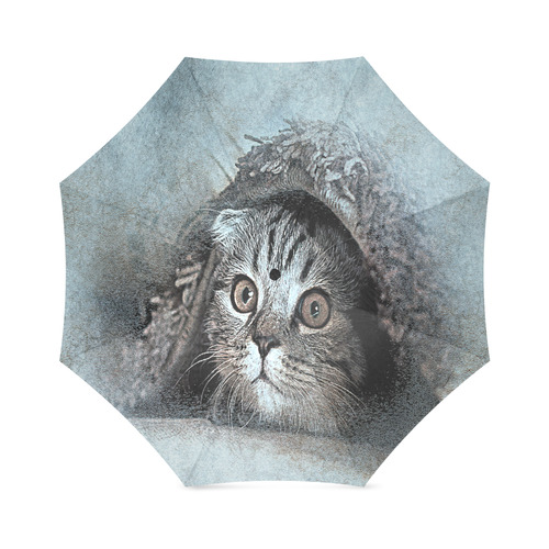 Peekaboo Kitten Foldable Umbrella (Model U01)