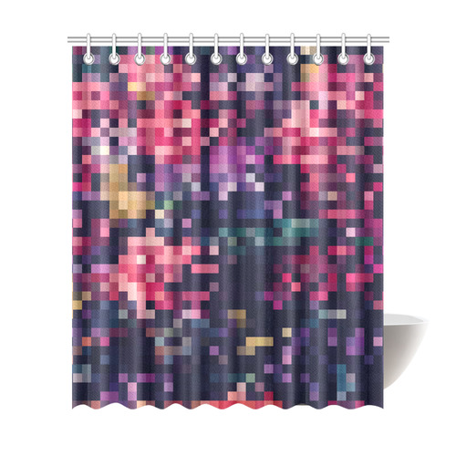 Mosaic Pattern 8 Shower Curtain 72"x84"