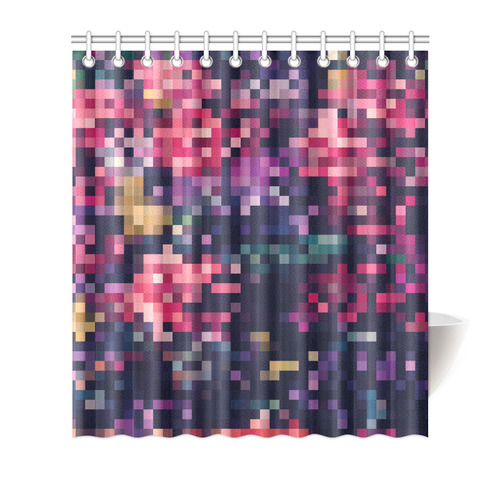 Mosaic Pattern 8 Shower Curtain 66"x72"