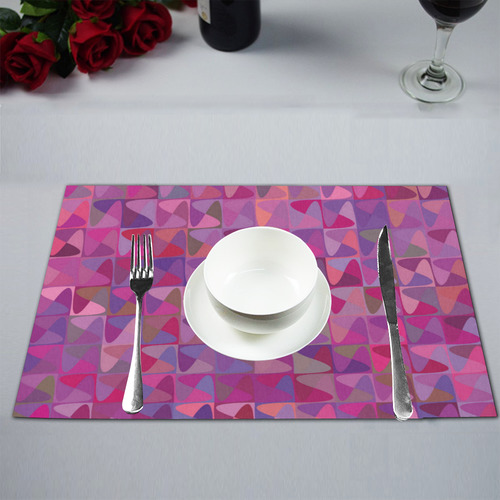 Mosaic Pattern 7 Placemat 12’’ x 18’’ (Set of 2)