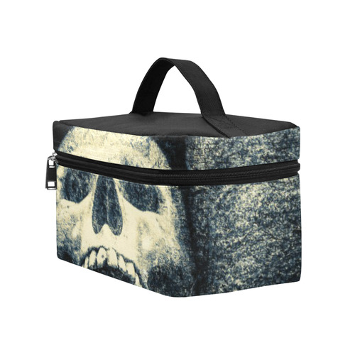 White Human Skull In A Pagan Shrine Halloween Cool Lunch Bag/Large (Model 1658)