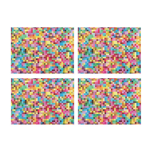 Mosaic Pattern 2 Placemat 14’’ x 19’’ (Four Pieces)