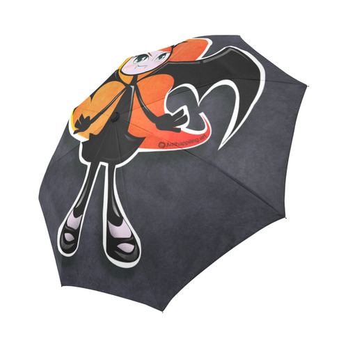 Cute lil' Vampire - Firehair Auto-Foldable Umbrella (Model U04)