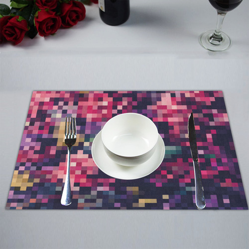 Mosaic Pattern 8 Placemat 14’’ x 19’’ (Set of 2)