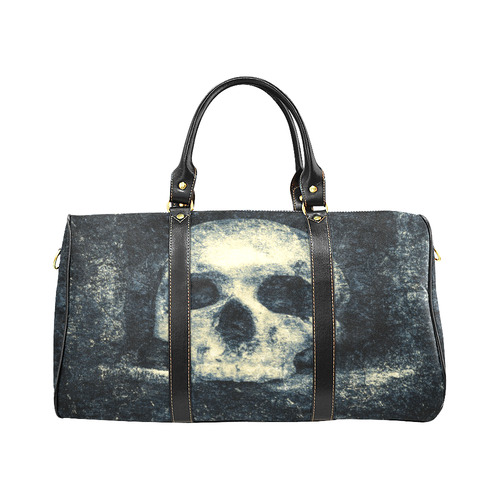 Man Skull In A Savage Temple Halloween Horror New Waterproof Travel Bag/Large (Model 1639)