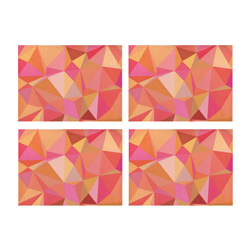 Mosaic Pattern 3 Placemat 14’’ x 19’’ (Set of 4)