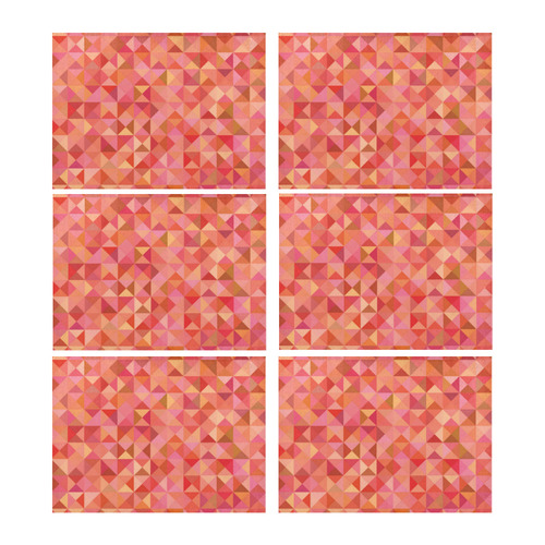 Mosaic Pattern 6 Placemat 14’’ x 19’’ (Six Pieces)