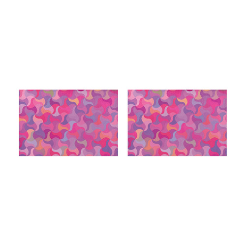 Mosaic Pattern 4 Placemat 12’’ x 18’’ (Set of 2)