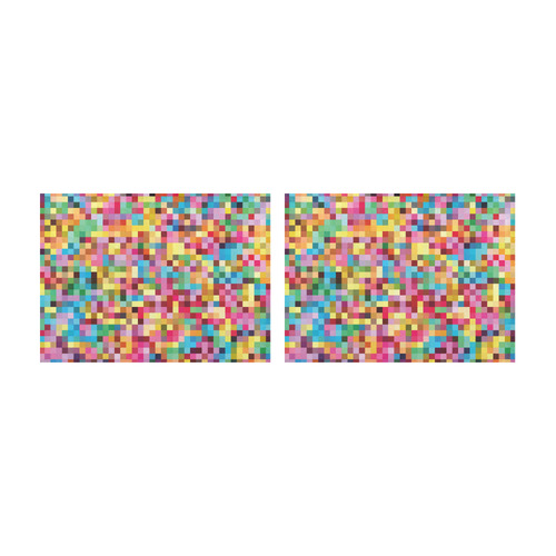 Mosaic Pattern 2 Placemat 14’’ x 19’’ (Set of 2)