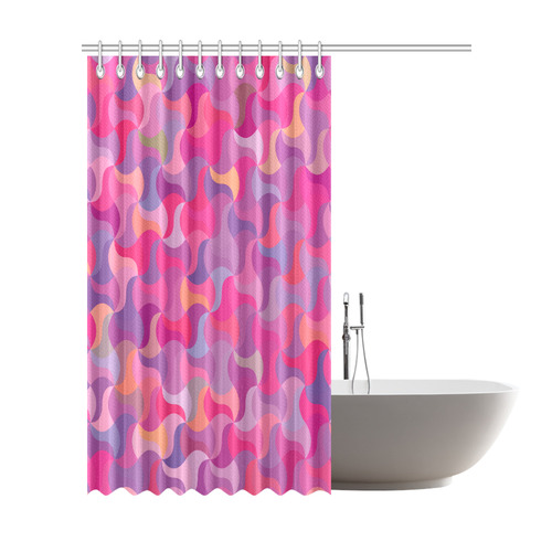 Mosaic Pattern 4 Shower Curtain 72"x84"