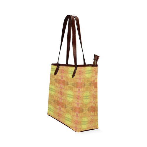 Glitch No. 5 Shoulder Tote Bag (Model 1646)