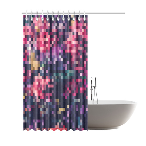 Mosaic Pattern 8 Shower Curtain 72"x84"