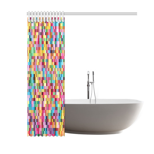 Mosaic Pattern 2 Shower Curtain 60"x72"