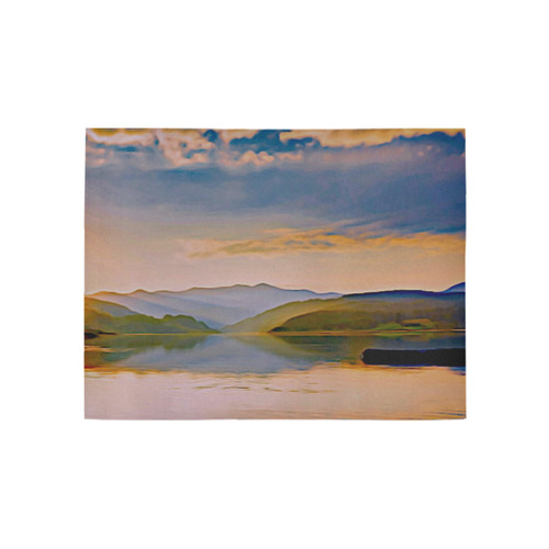 Travel to sunset 01 by JamColors Area Rug 5'3''x4'