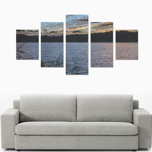 travel to sunset 05 by JamColors Canvas Print Sets B (No Frame)