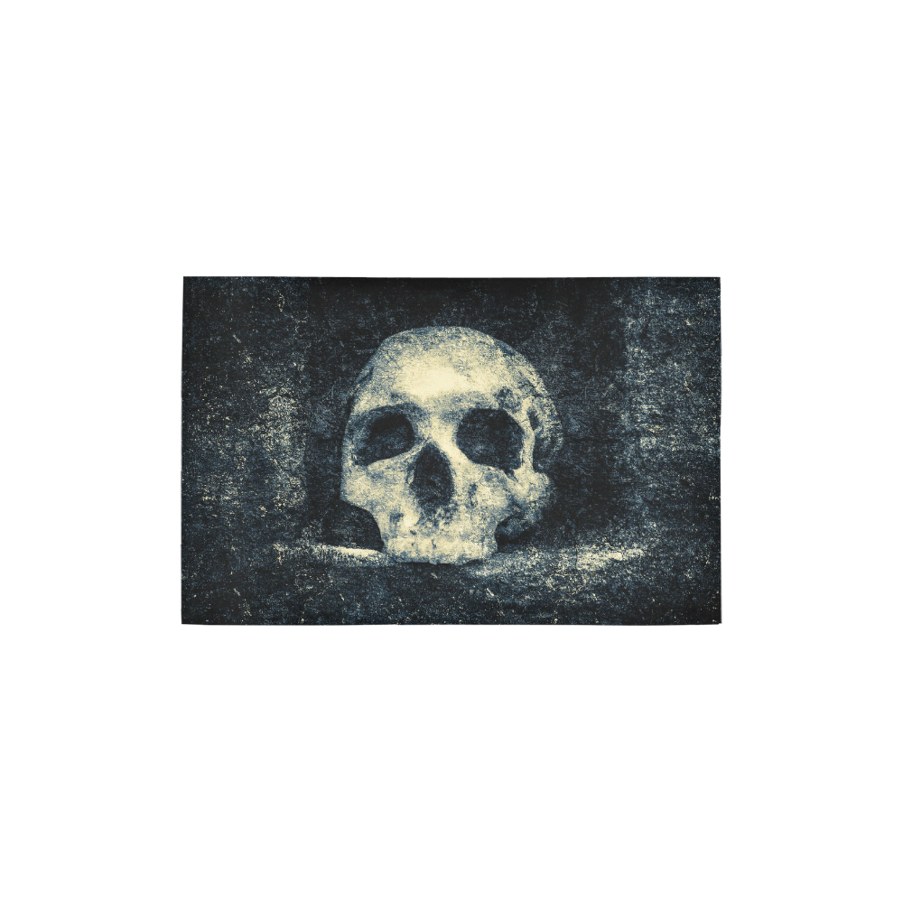 Man Skull In A Savage Temple Horror Area Rug 2 7 X 1 8 Man Skull In A Savage Temple Horror Area Rug 2 7 X 1 8 Id D1902066