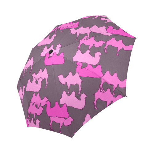 camelflage pink Auto-Foldable Umbrella (Model U04)