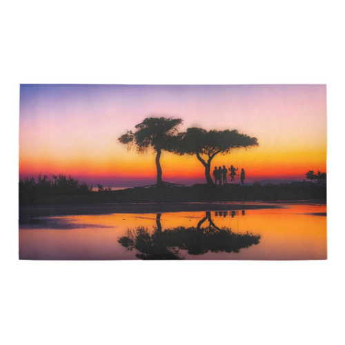 travel to sunset 06 by JamColors Bath Rug 16''x 28''