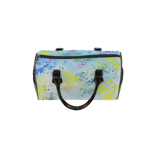 Watercolors splashes Boston Handbag (Model 1621)