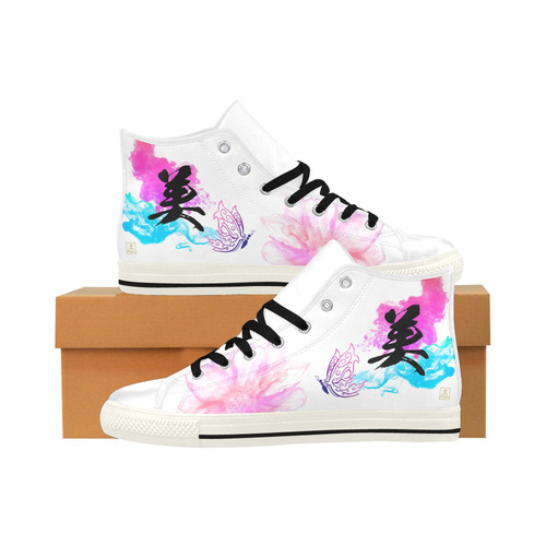 womens white leather high tops
