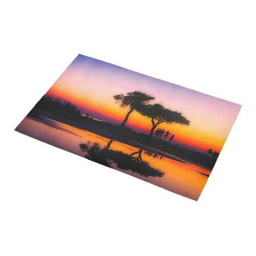 travel to sunset 06 by JamColors Bath Rug 16''x 28''