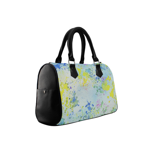 Watercolors splashes Boston Handbag (Model 1621)