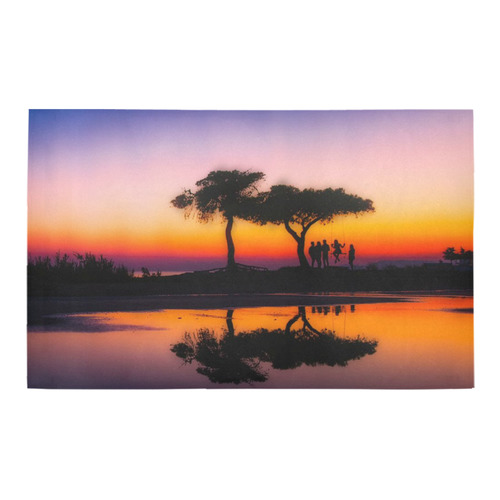 travel to sunset 06 by JamColors Bath Rug 20''x 32''