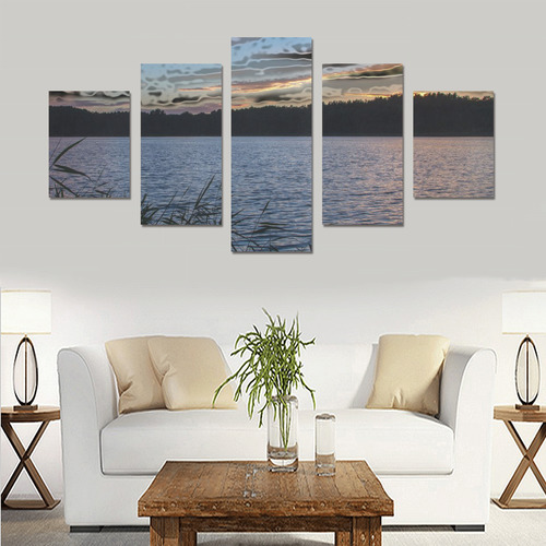 travel to sunset 05 by JamColors Canvas Print Sets B (No Frame)