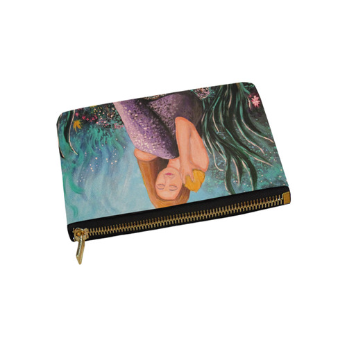 Mermaid Under The Sea Carry-All Pouch 9.5''x6''