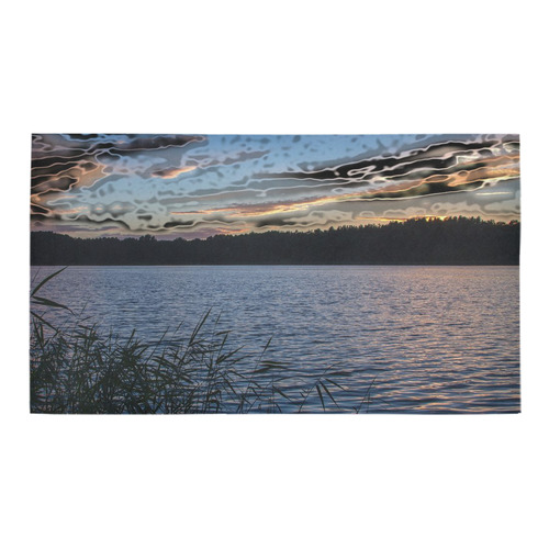 travel to sunset 05 by JamColors Bath Rug 16''x 28''