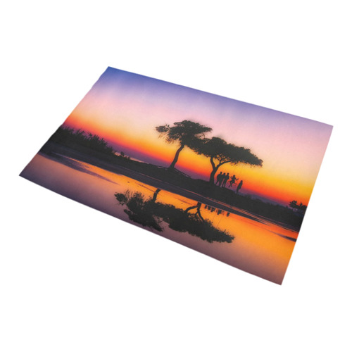 travel to sunset 06 by JamColors Bath Rug 20''x 32''