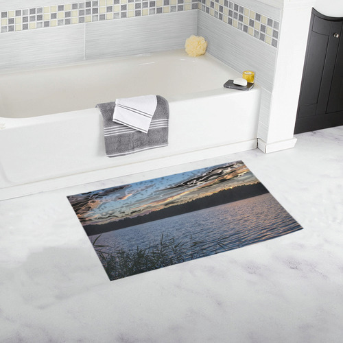 travel to sunset 05 by JamColors Bath Rug 16''x 28''