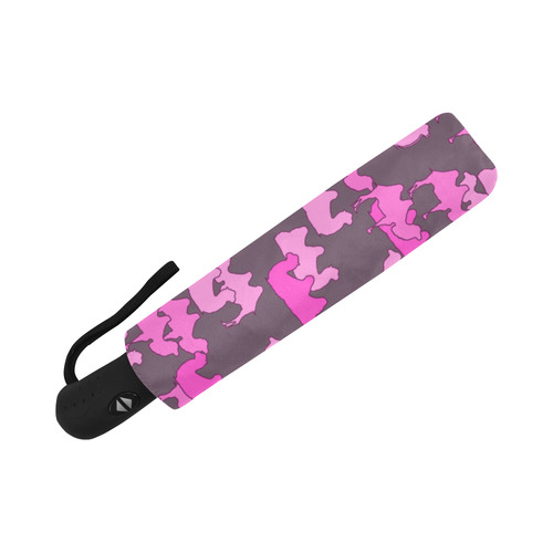 camelflage pink Auto-Foldable Umbrella (Model U04)