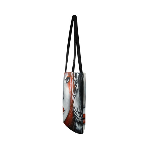 Shiroitora Reusable Shopping Bag Model 1660 (Two sides)