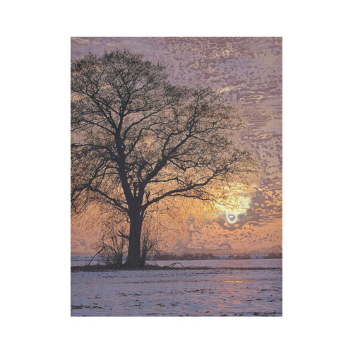travel to sunset 4 by JamColors Cotton Linen Wall Tapestry 60"x 80"