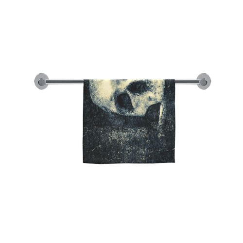 Man Skull In A Savage Temple Halloween Horror Custom Towel 16"x28"