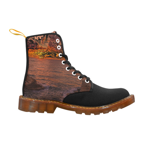 travel to sunset 3 by JamColors Martin Boots For Women Model 1203H