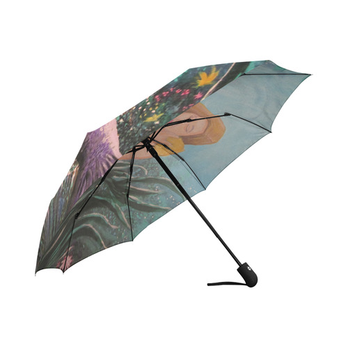 Mermaid Under The Sea Auto-Foldable Umbrella (Model U04)