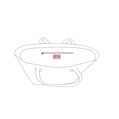 odaya A4 Private Brand Tag on Bags Inner (Zipper) (5cm X 3cm)