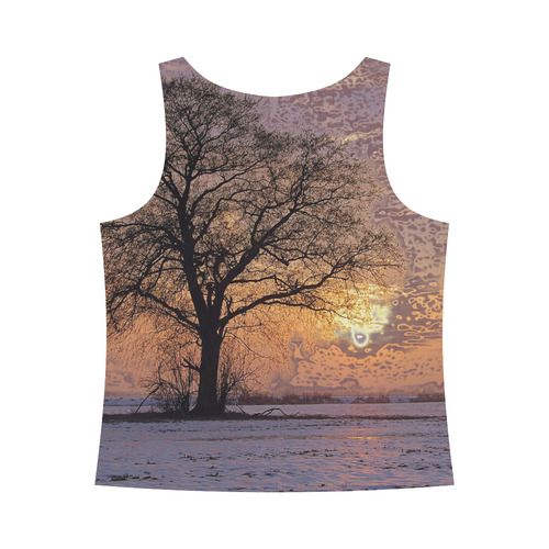 travel to sunset 4 by JamColors All Over Print Tank Top for Women (Model T43)