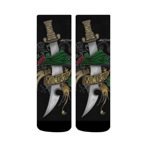 Symbolic Sword Crew Socks