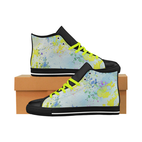 Watercolors splashes