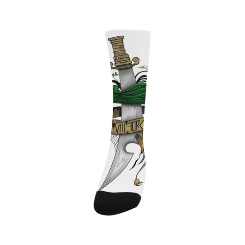 Symbolic Sword Trouser Socks