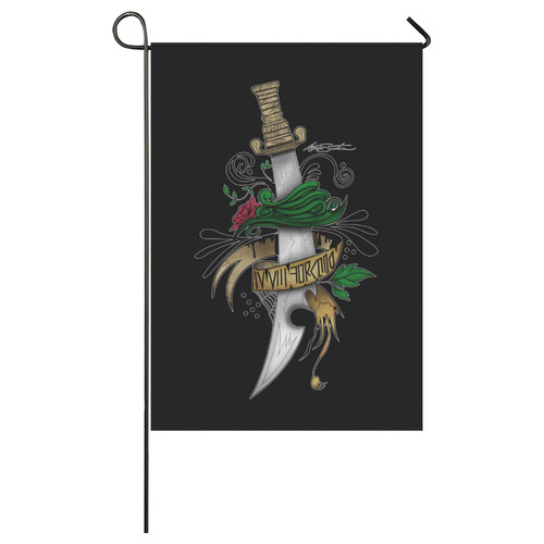 Symbolic Sword Garden Flag 28''x40'' （Without Flagpole）