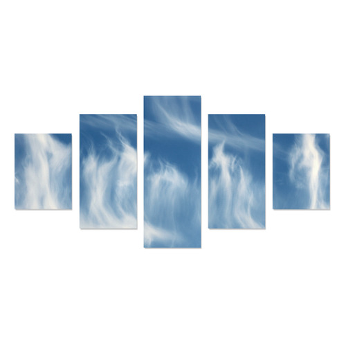 Wispy clouds Canvas Print Sets B (No Frame)